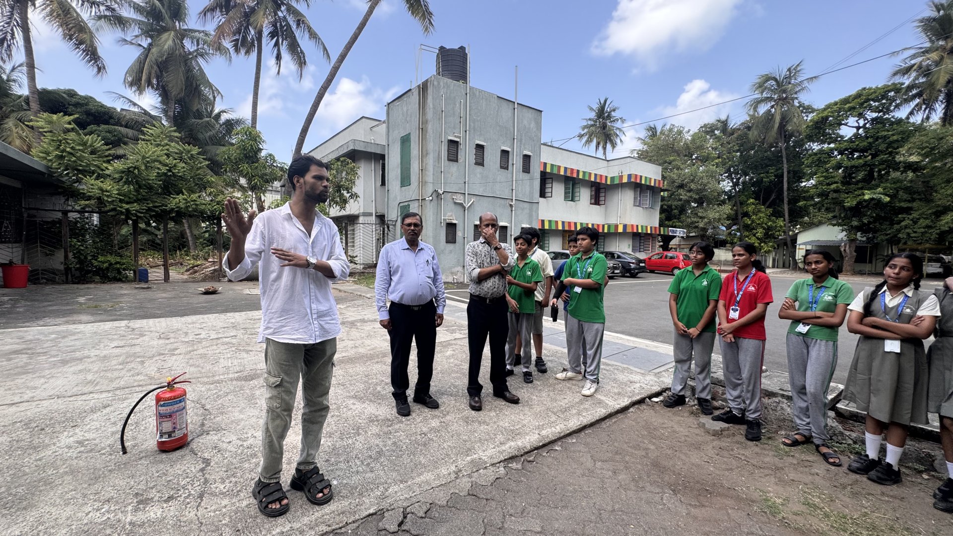 FIRE DRILL DEMONSTRATION FOR STD. VII  - 16 JUNE 2026
