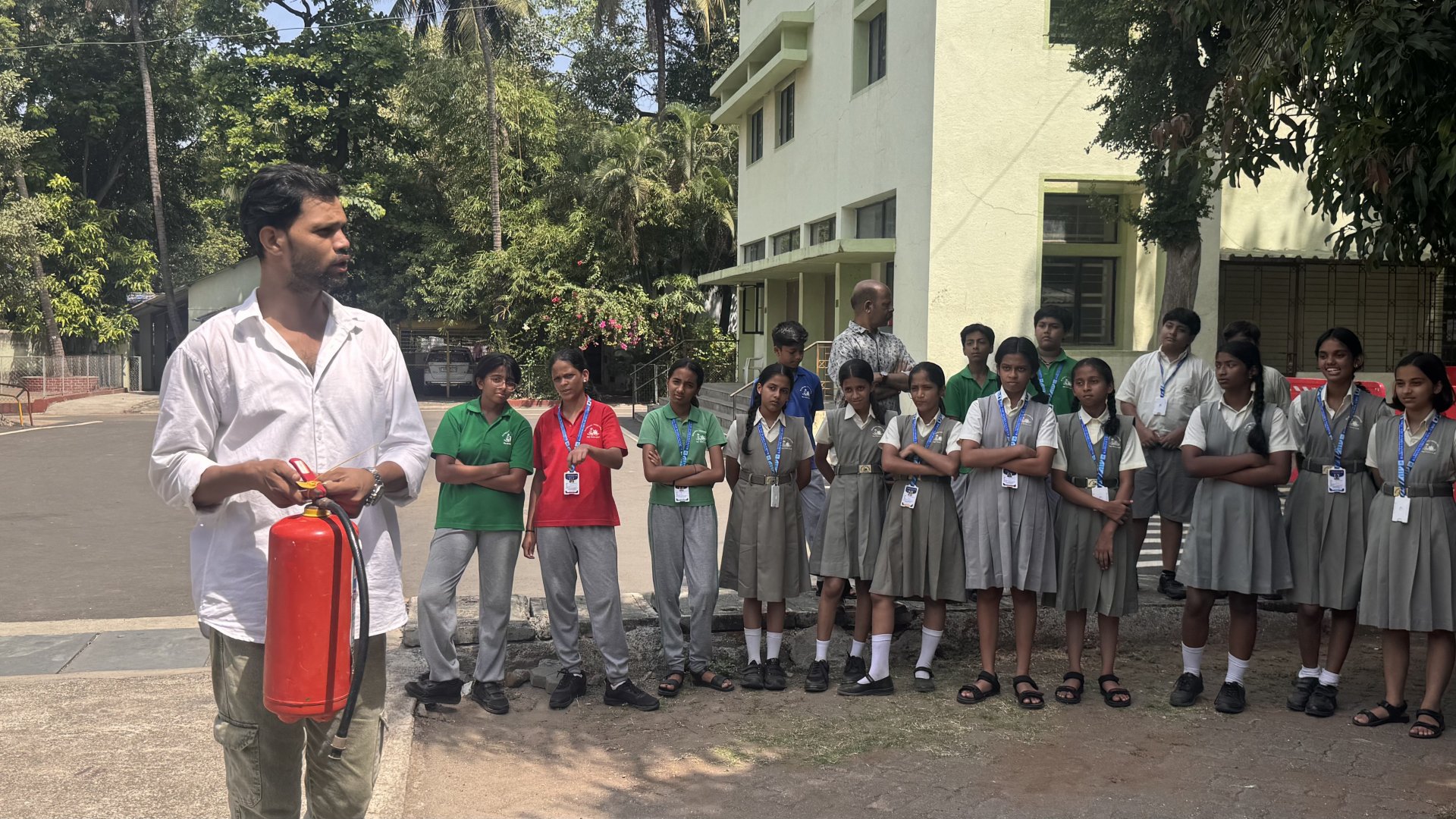 FIRE DRILL DEMONSTRATION FOR STD. VII  - 16 JUNE 2026