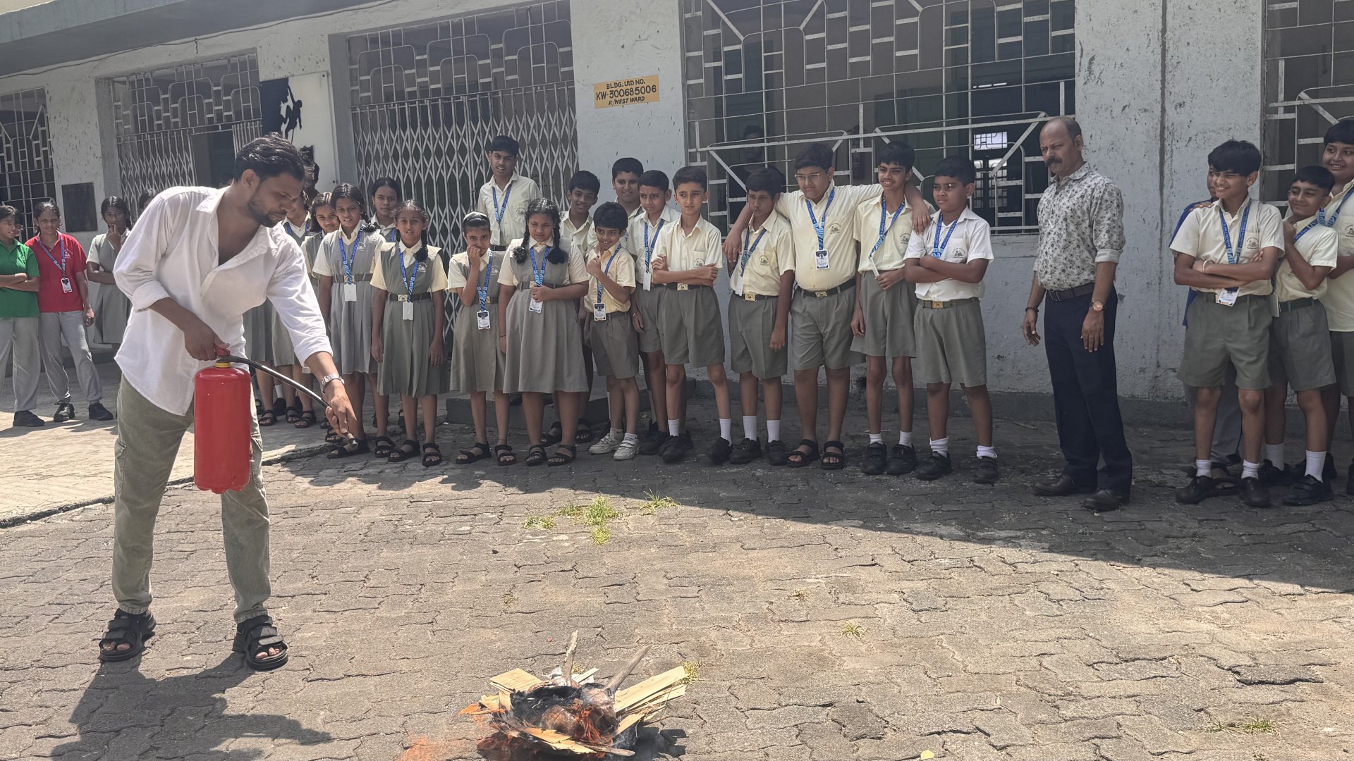 FIRE DRILL DEMONSTRATION FOR STD. VII  - 16 JUNE 2026