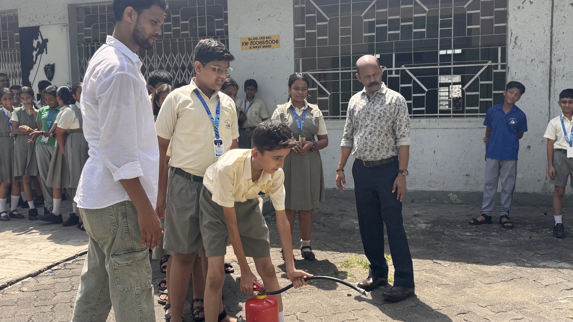 FIRE DRILL DEMONSTRATION FOR STD. VII  - 16 JUNE 2026