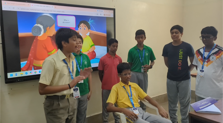 STD IX ENGLISH ROLE PLAY 