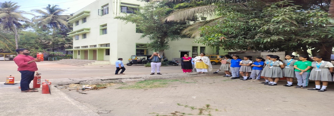 Disaster Mitigation -Fire Safety Drill on 25 April 2025