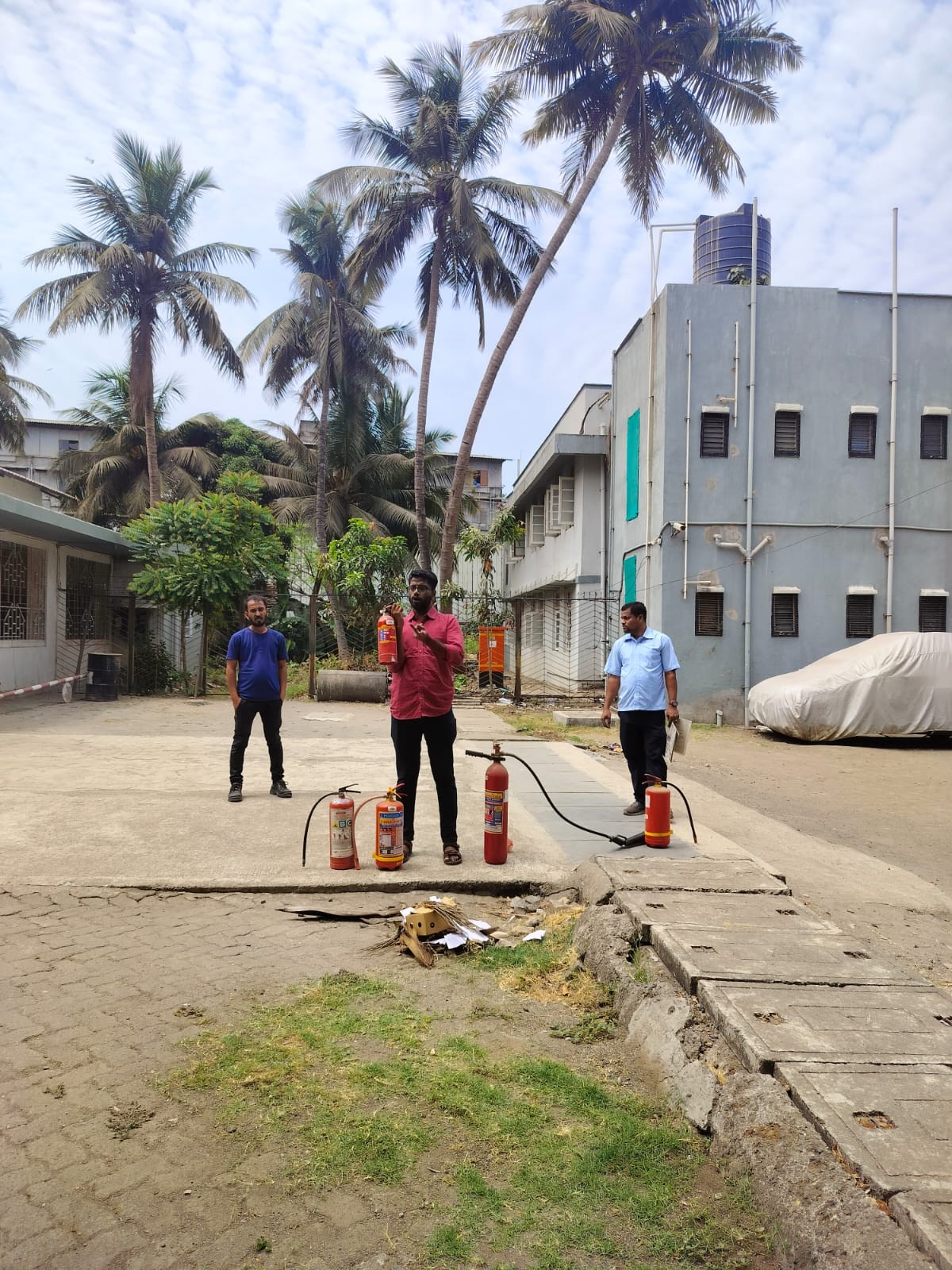 Disaster Mitigation -Fire Safety Drill on 25 April 2025