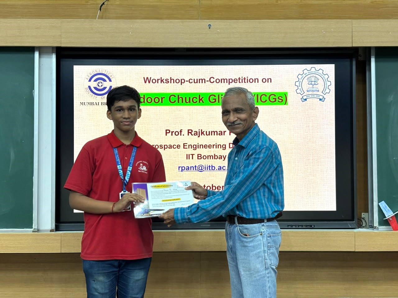 GLIDER DESIGN & FLIGHT WORKSHOP AT IIT BOMBAY- 18 OCTOBER 2026