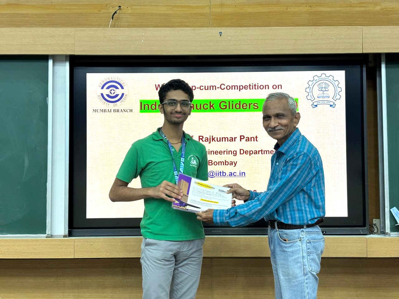 GLIDER DESIGN & FLIGHT WORKSHOP AT IIT BOMBAY- 18 OCTOBER 2026