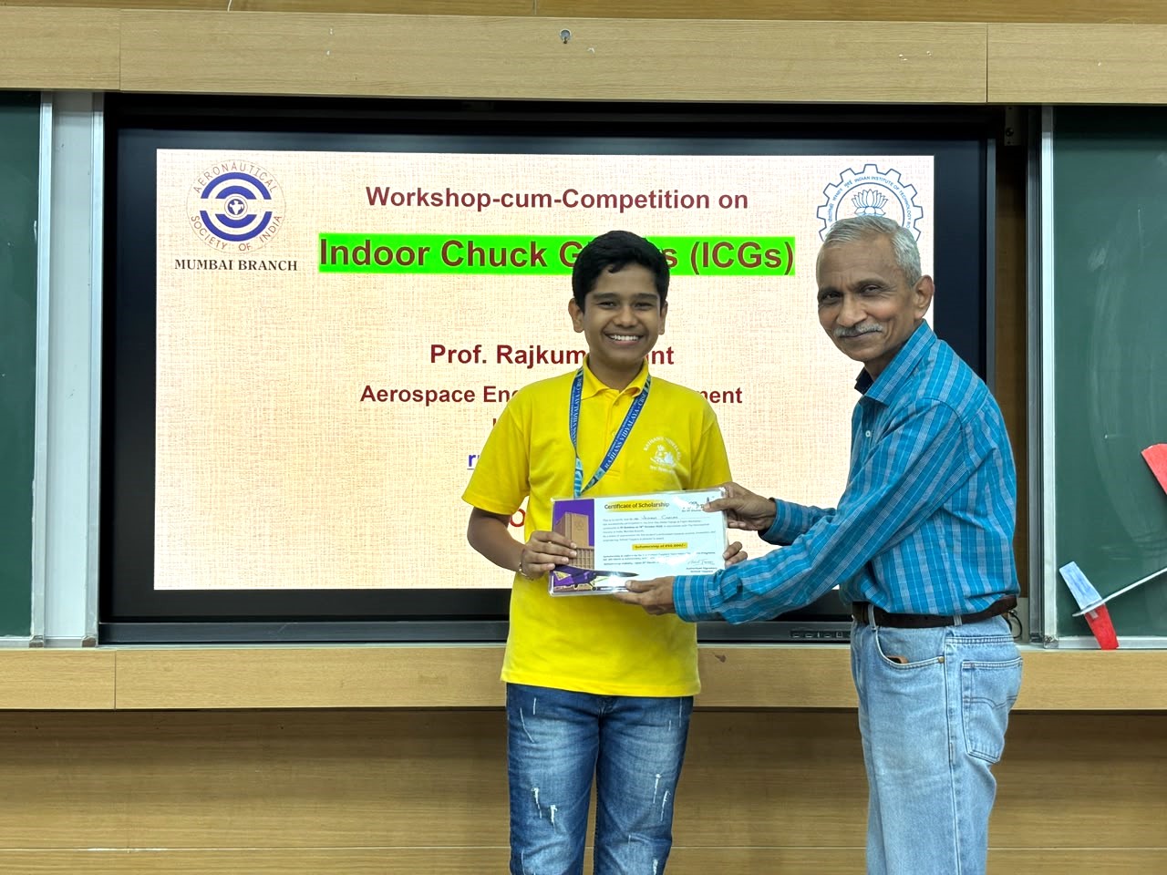 GLIDER DESIGN & FLIGHT WORKSHOP AT IIT BOMBAY- 18 OCTOBER 2026