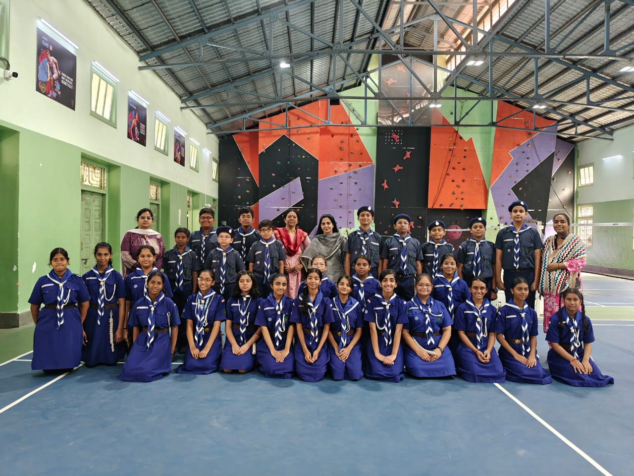 Scout and Guide Scarf Ceremony on 16th December 2024