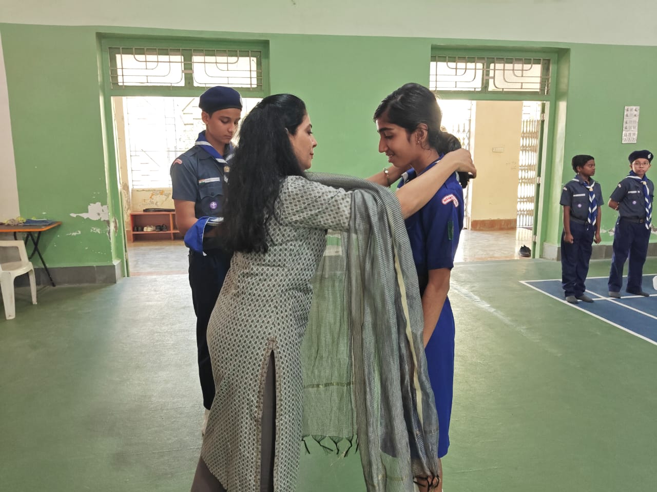 Scout and Guide Scarf Ceremony on 16th December 2024